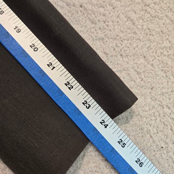 Calvin Klein Dark Gray 2 button Blazer Jacket Size 8 Officecore Corpcore - Picture 7 of 13